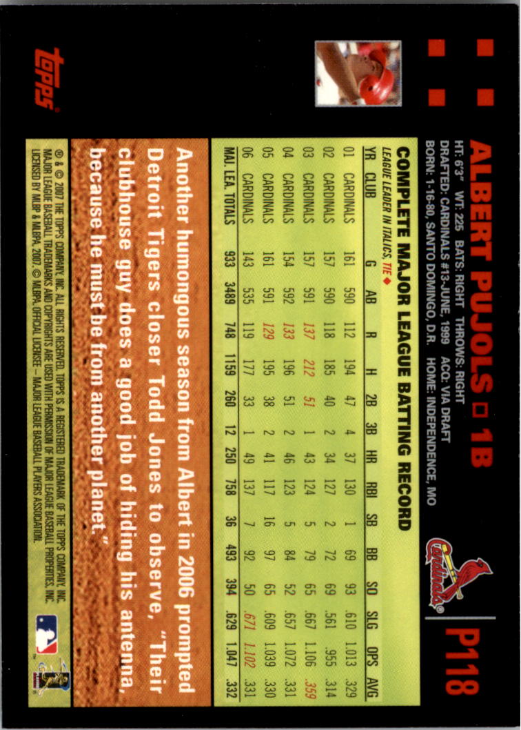 B6287- 2007 Pepsi (Topps) Baseball Card #s 1-220 -You Pick- 15+ FREE US SHIP - Picture 163 of 293