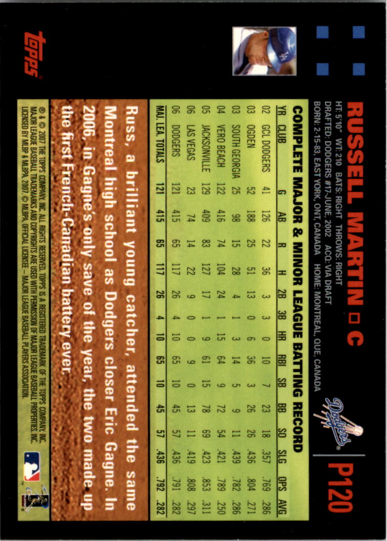 B6287- 2007 Pepsi (Topps) Baseball Card #s 1-220 -You Pick- 15+ FREE US SHIP - Picture 167 of 293