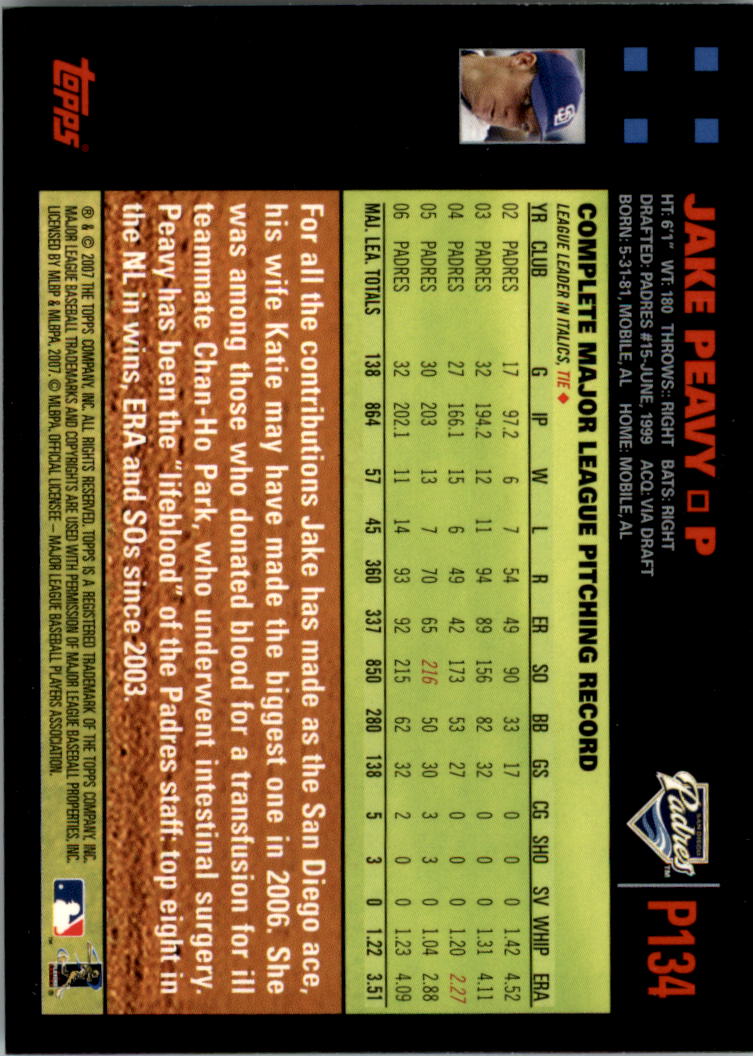 B6287- 2007 Pepsi (Topps) Baseball Card #s 1-220 -You Pick- 15+ FREE US SHIP - Picture 185 of 293