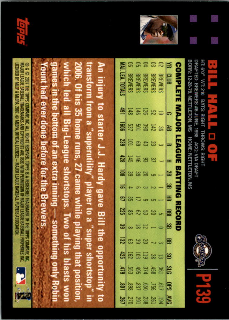 B6287- 2007 Pepsi (Topps) Baseball Card #s 1-220 -You Pick- 15+ FREE US SHIP - Picture 189 of 293