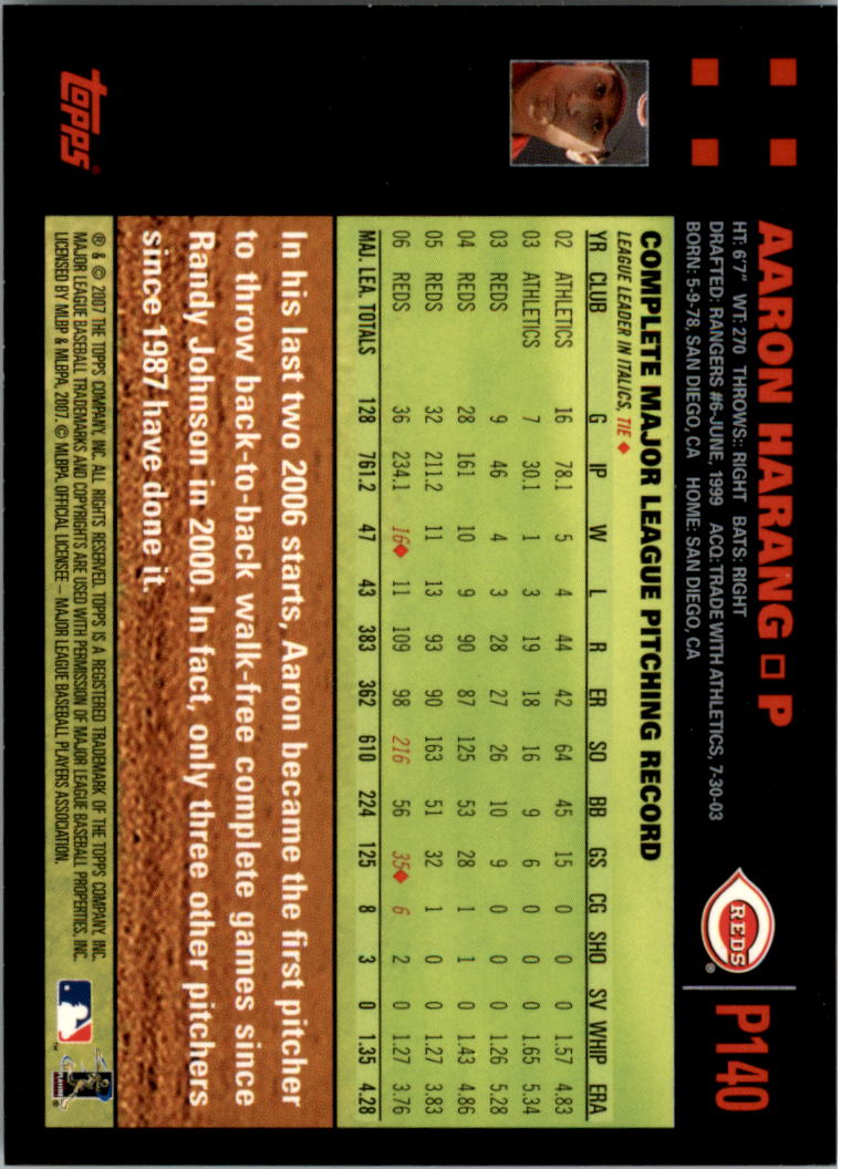 B6287- 2007 Pepsi (Topps) Baseball Card #s 1-220 -You Pick- 15+ FREE US SHIP - Picture 191 of 293