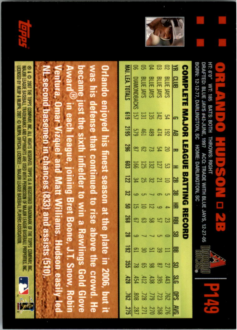 B6287- 2007 Pepsi (Topps) Baseball Card #s 1-220 -You Pick- 15+ FREE US SHIP - Picture 201 of 293