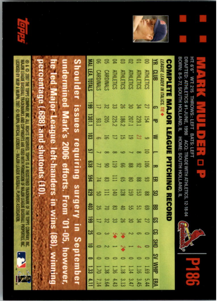 B6287- 2007 Pepsi (Topps) Baseball Card #s 1-220 -You Pick- 15+ FREE US SHIP - Picture 241 of 293