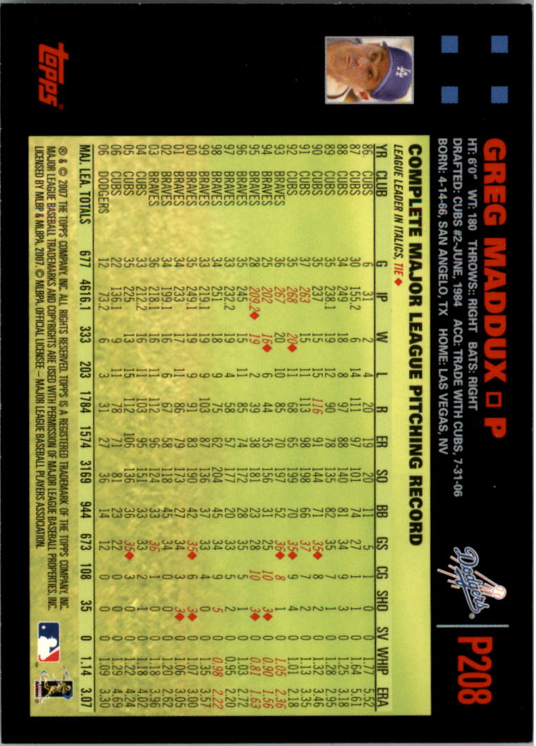 B6287- 2007 Pepsi (Topps) Baseball Card #s 1-220 -You Pick- 15+ FREE US SHIP - Picture 277 of 293