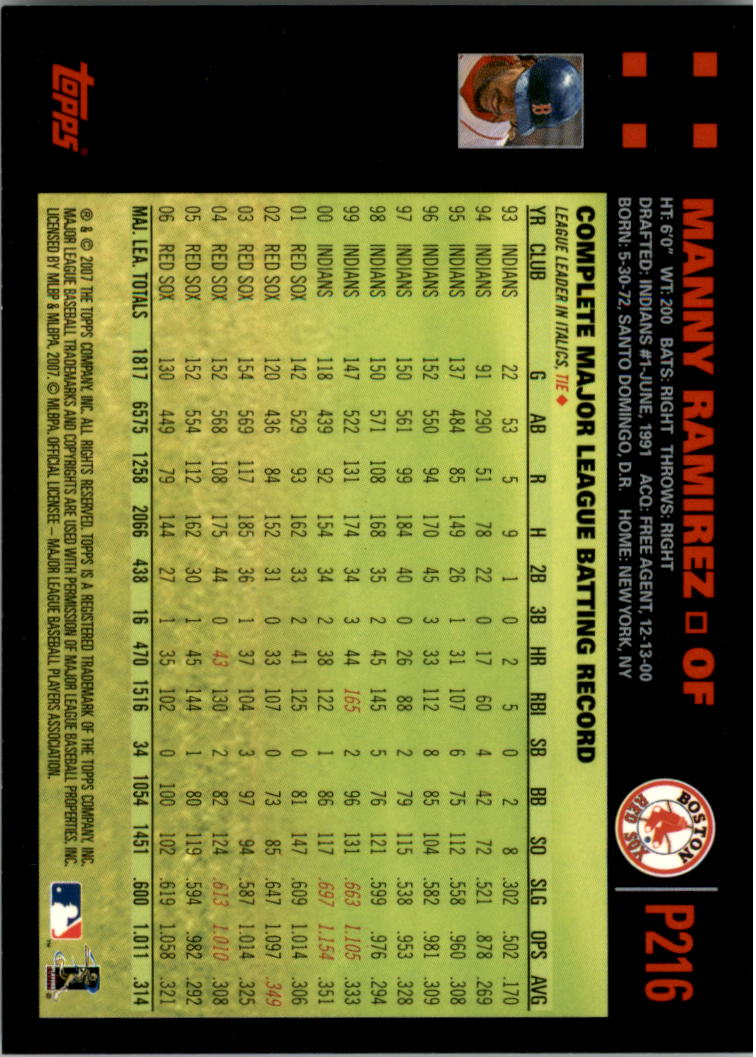 B6287- 2007 Pepsi (Topps) Baseball Card #s 1-220 -You Pick- 15+ FREE US SHIP - Picture 289 of 293