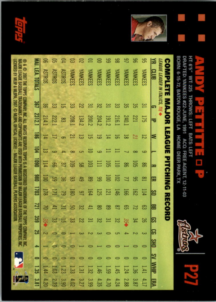 B6287- 2007 Pepsi (Topps) Baseball Card #s 1-220 -You Pick- 15+ FREE US SHIP - Picture 37 of 293