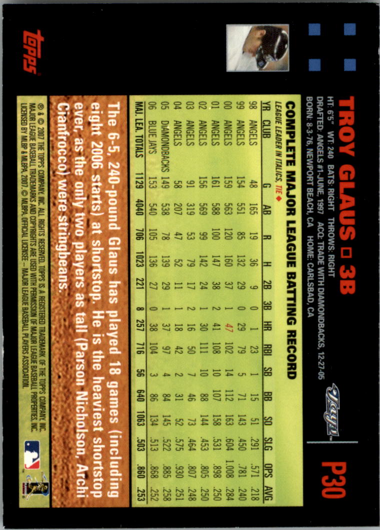 B6287- 2007 Pepsi (Topps) Baseball Card #s 1-220 -You Pick- 15+ FREE US SHIP - Picture 41 of 293