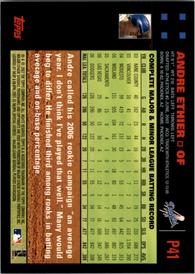 B6287- 2007 Pepsi (Topps) Baseball Card #s 1-220 -You Pick- 15+ FREE US SHIP - Picture 55 of 293