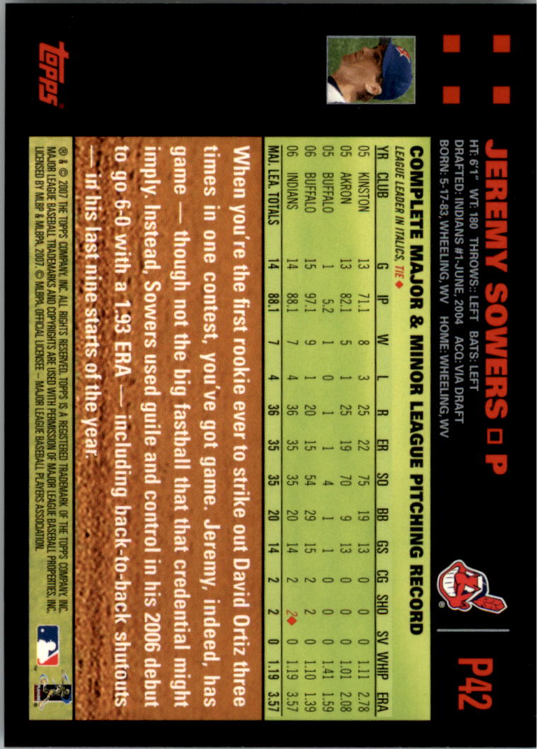 B6287- 2007 Pepsi (Topps) Baseball Card #s 1-220 -You Pick- 15+ FREE US SHIP - Picture 57 of 293