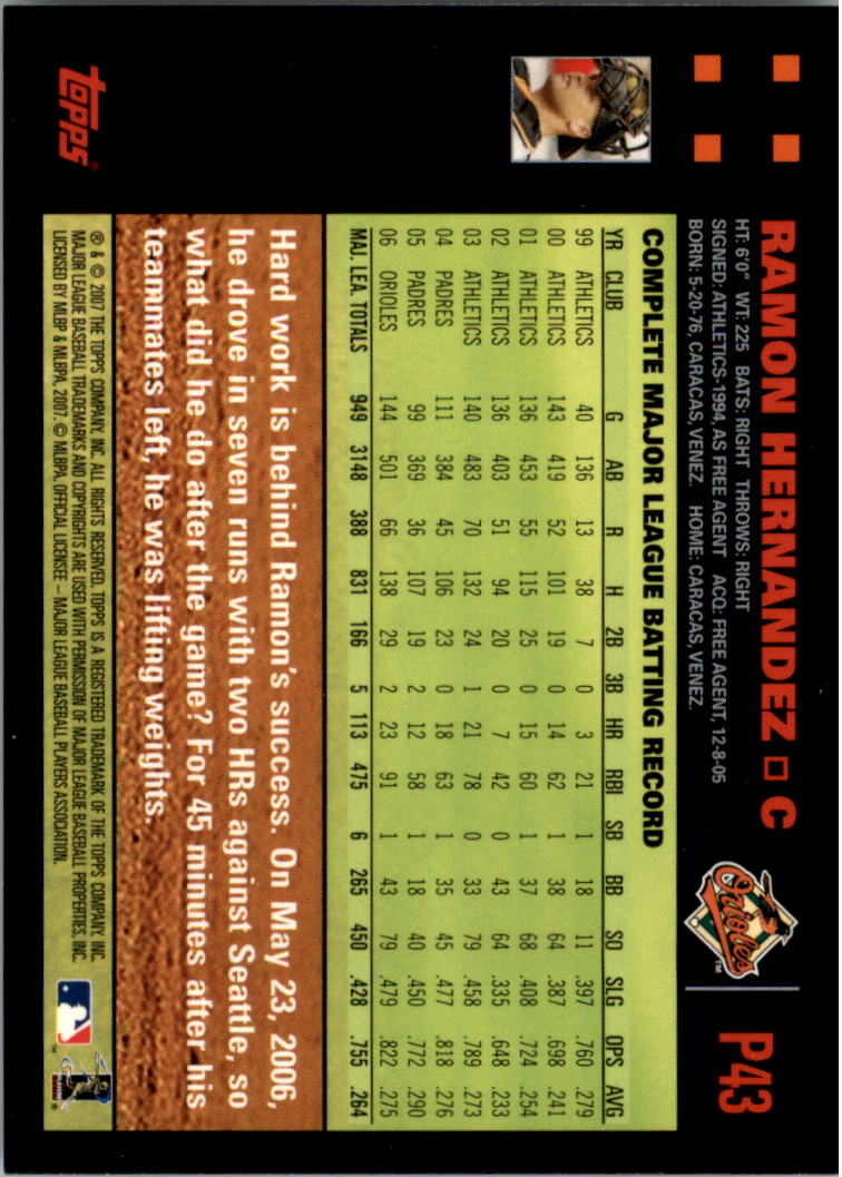 B6287- 2007 Pepsi (Topps) Baseball Card #s 1-220 -You Pick- 15+ FREE US SHIP - Picture 59 of 293