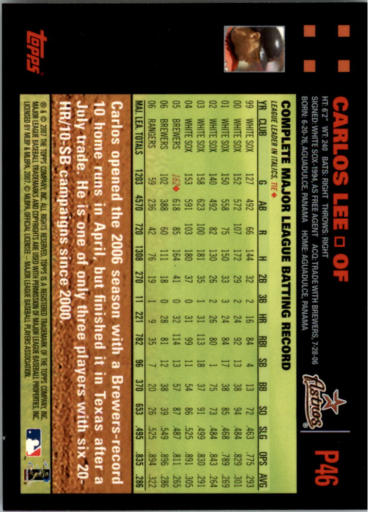 B6287- 2007 Pepsi (Topps) Baseball Card #s 1-220 -You Pick- 15+ FREE US SHIP - Picture 65 of 293