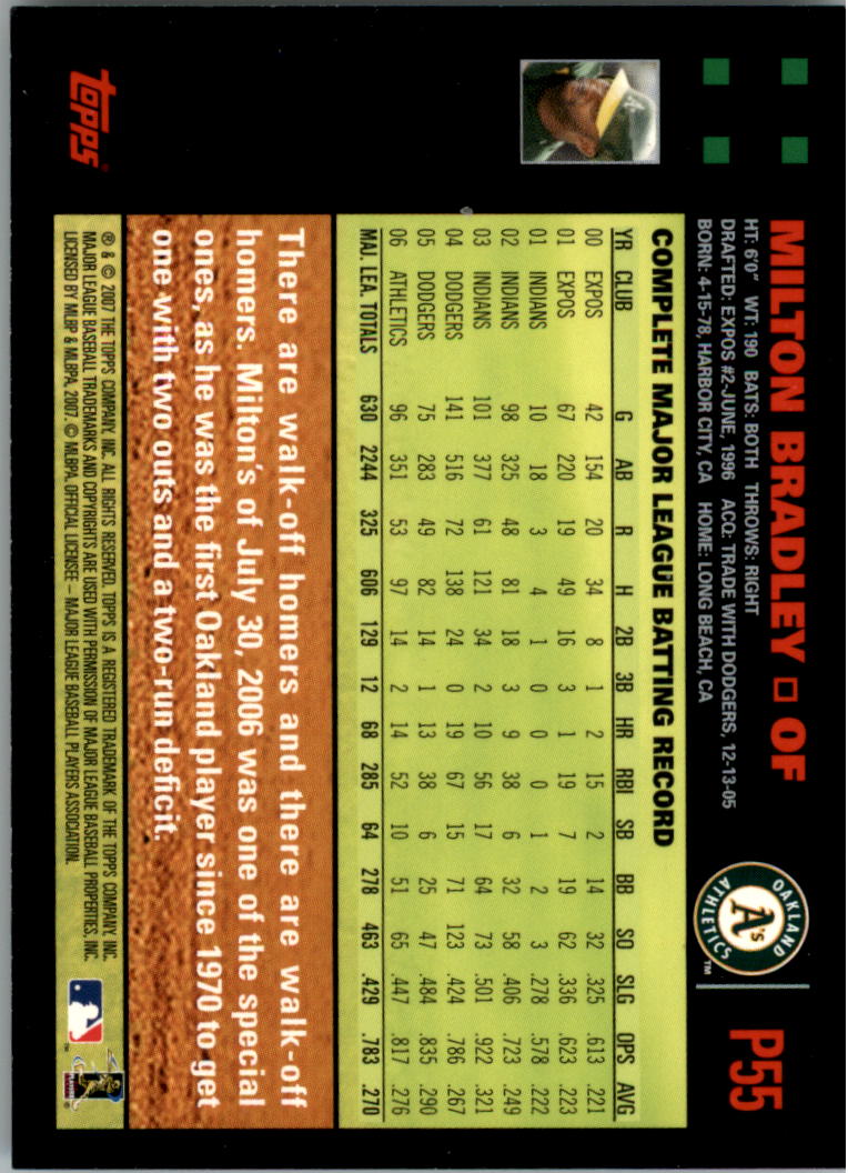 B6287- 2007 Pepsi (Topps) Baseball Card #s 1-220 -You Pick- 15+ FREE US SHIP - Picture 79 of 293