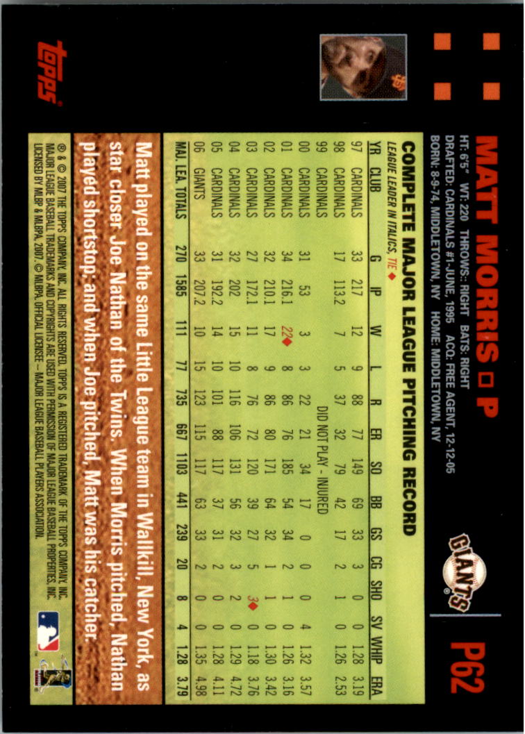 B6287- 2007 Pepsi (Topps) Baseball Card #s 1-220 -You Pick- 15+ FREE US SHIP - Picture 87 of 293