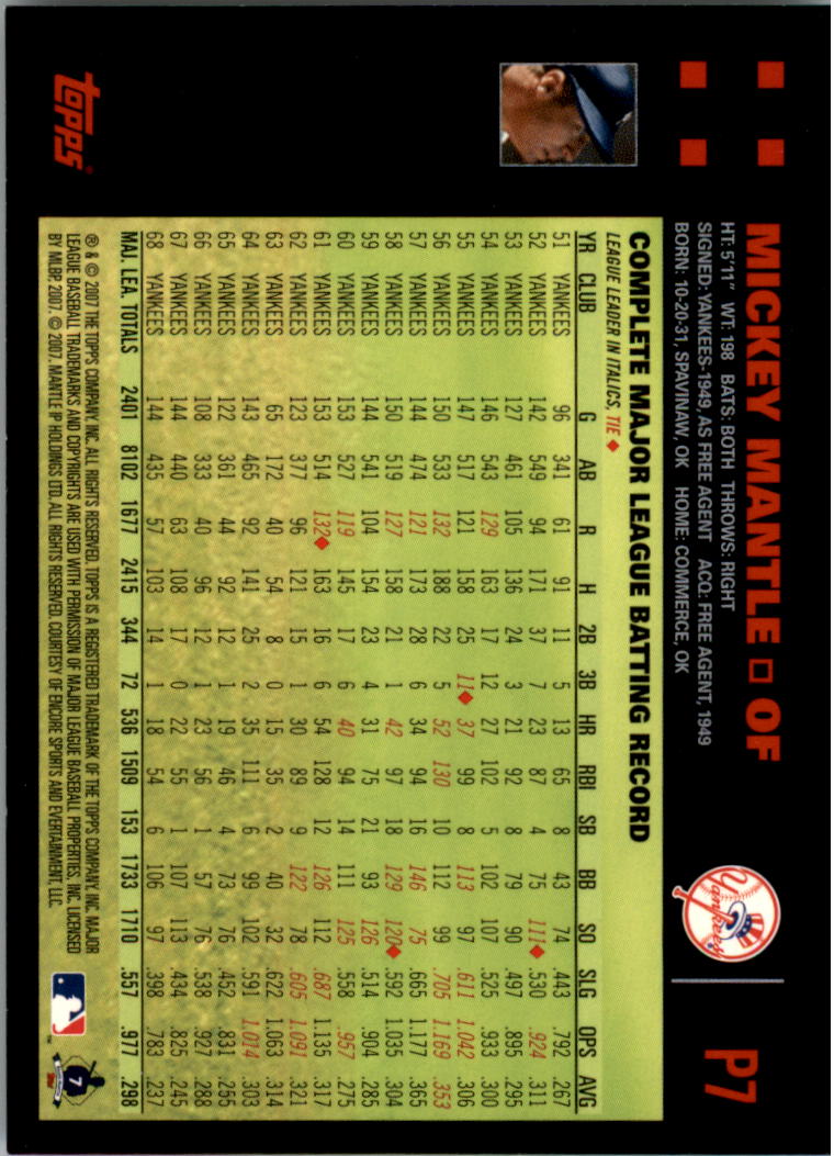 B6287- 2007 Pepsi (Topps) Baseball Card #s 1-220 -You Pick- 15+ FREE US SHIP - Picture 9 of 293