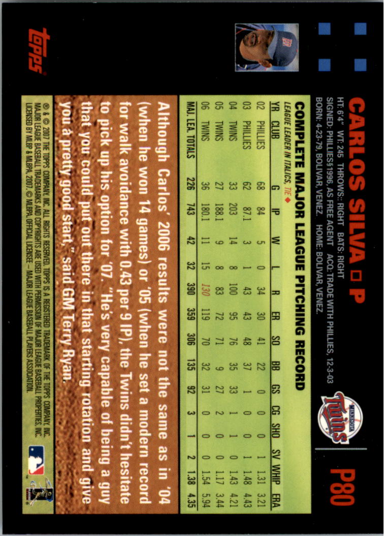 B6287- 2007 Pepsi (Topps) Baseball Card #s 1-220 -You Pick- 15+ FREE US SHIP - Picture 115 of 293