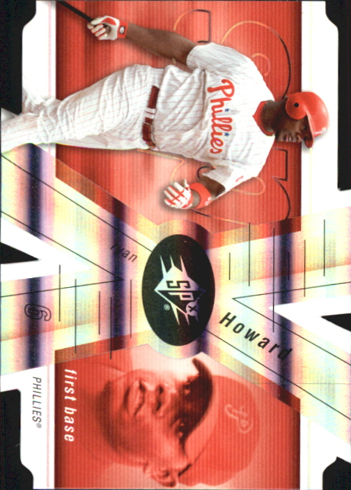 2007 SPx #82 Ryan Howard