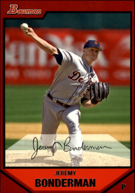 2007 Bowman #34 Jeremy Bonderman
