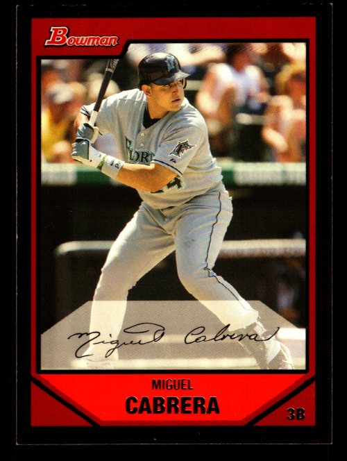 2007 Bowman #45 Miguel Cabrera