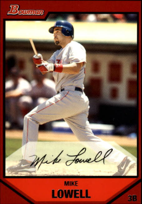 2007 Bowman #87 Mike Lowell