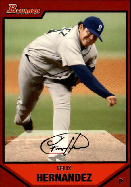 2005 TOPPS FELIX HERNANDEZ JUSTIN LEONE RC ROOKIE CARD at 's Sports  Collectibles Store