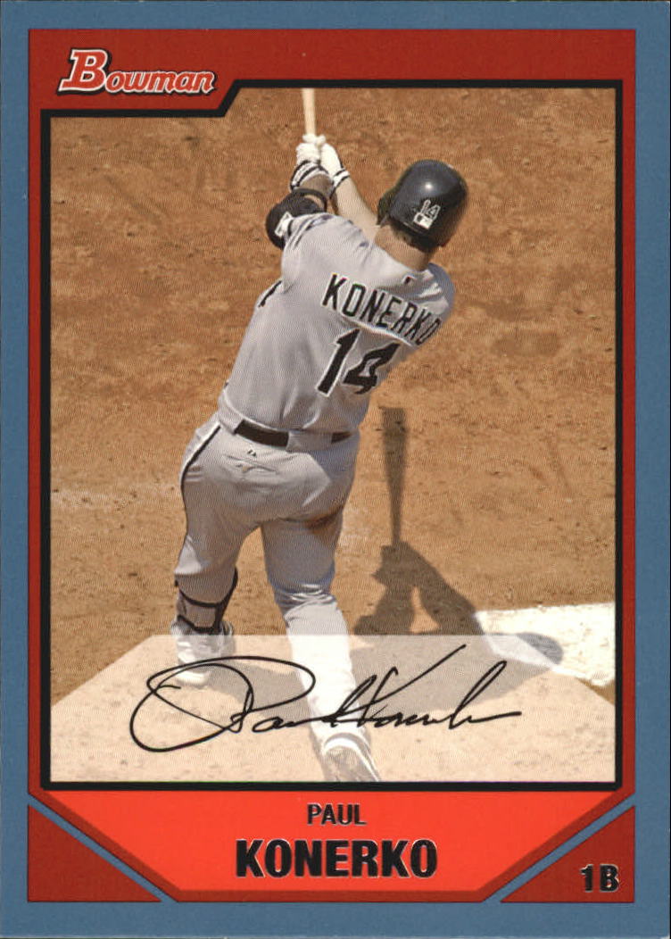 2007 Bowman Baseball "Main Set Blue" Parallel Cards - Picture 16 of 29