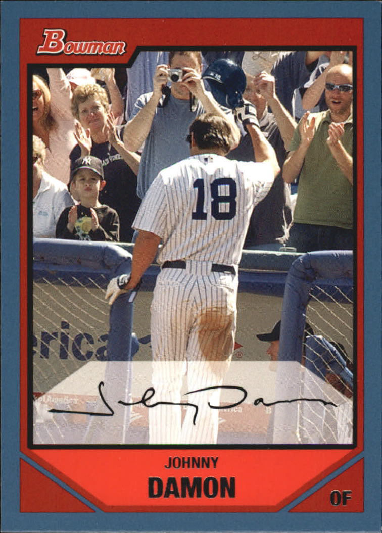 2007 Bowman Baseball "Main Set Blue" Parallel Cards - Picture 20 of 29