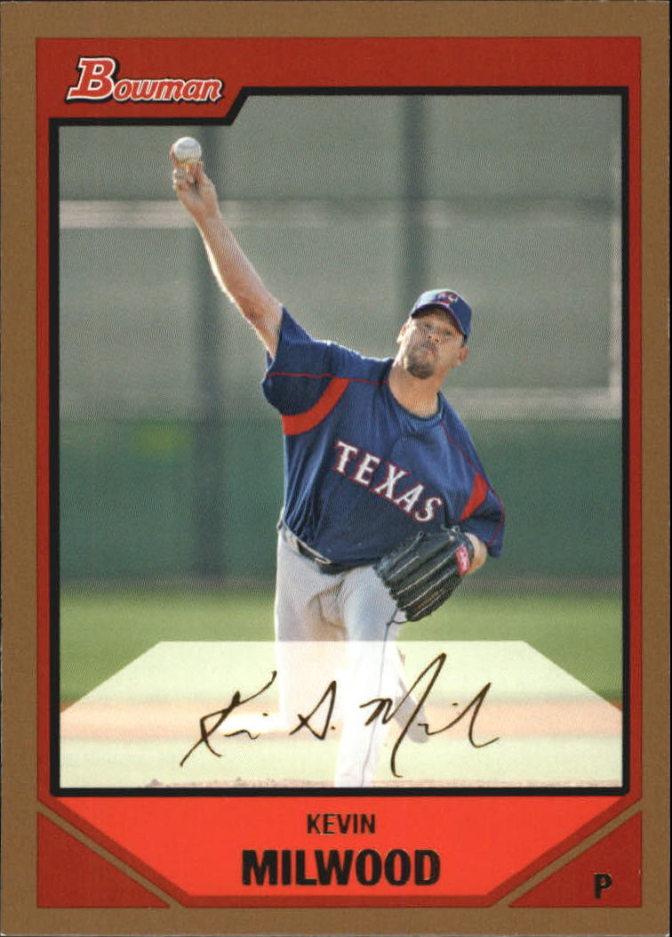 2007 Bowman Gold #58 Kevin Millwood