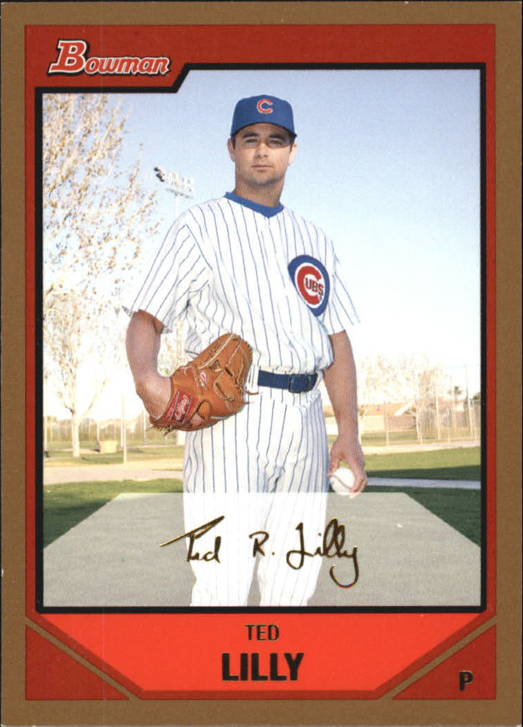 2007 Bowman Gold #174 Ted Lilly