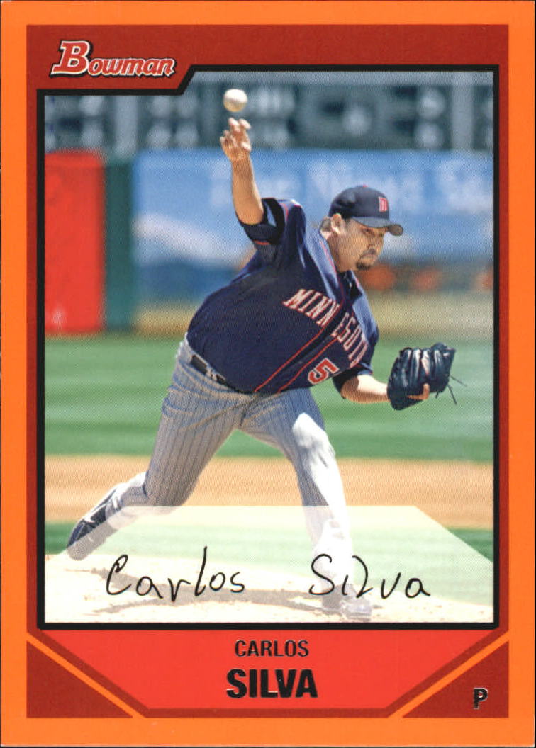 2007 Bowman Baseball "Main Set Orange" Parallel Cards - Picture 10 of 15
