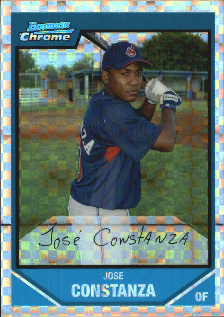 2007 Bowman Chrome Prospects X-Fractors #BC125 Jose Constanza