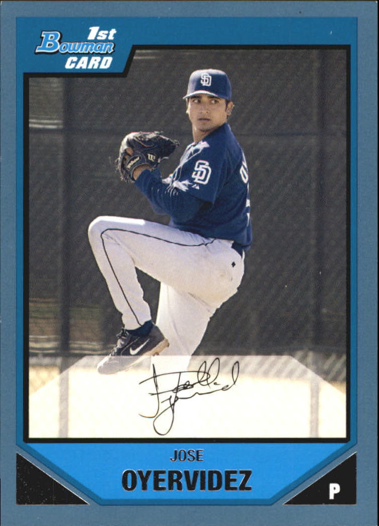 2007 Bowman Prospects Blue #BP78 Jose Oyervidez