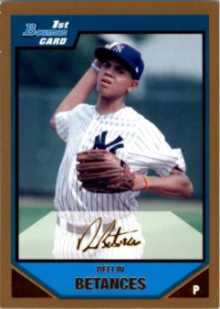 2007 Bowman Baseball "Prospects Gold" Parallel Cards - Picture 8 of 136