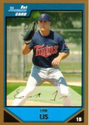 2007 Bowman Baseball "Prospects Gold" Parallel Cards - Picture 22 of 136