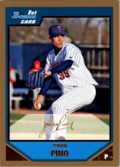 2007 Bowman Baseball "Prospects Gold" Parallel Cards - Picture 30 of 136