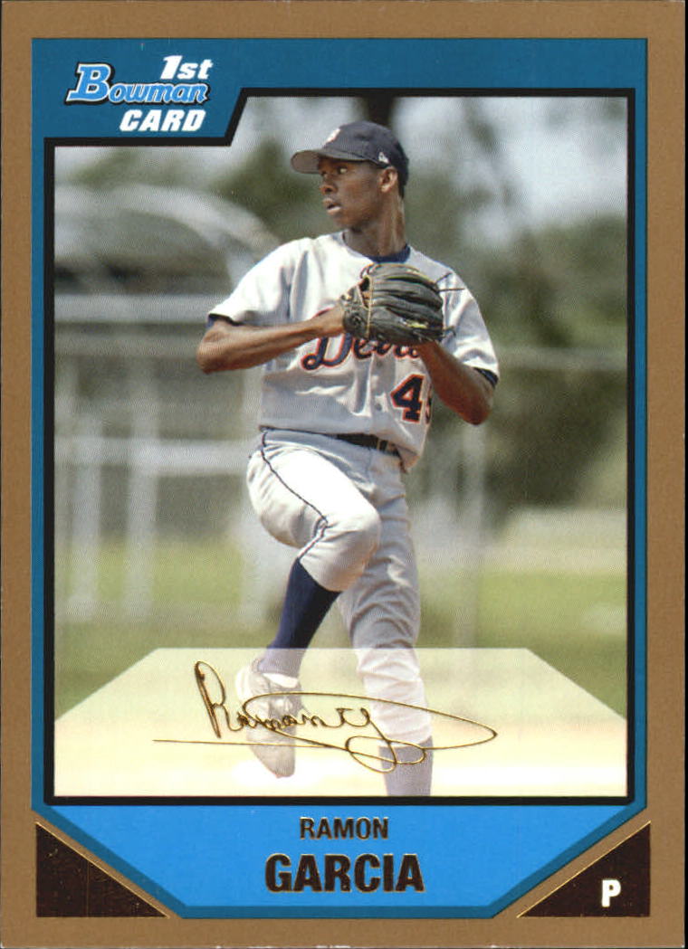 2007 Bowman Baseball "Prospects Gold" Parallel Cards - Picture 58 of 136