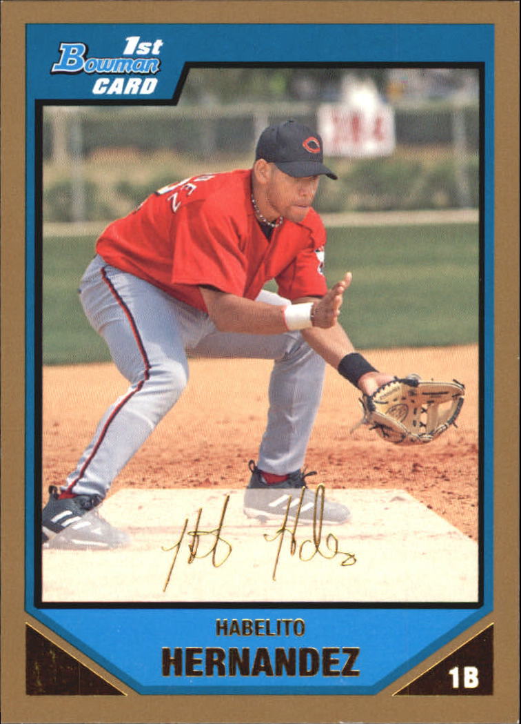 2007 Bowman Baseball "Prospects Gold" Parallel Cards - Picture 60 of 136
