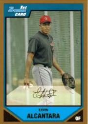 2007 Bowman Baseball "Prospects Gold" Parallel Cards - Picture 64 of 136