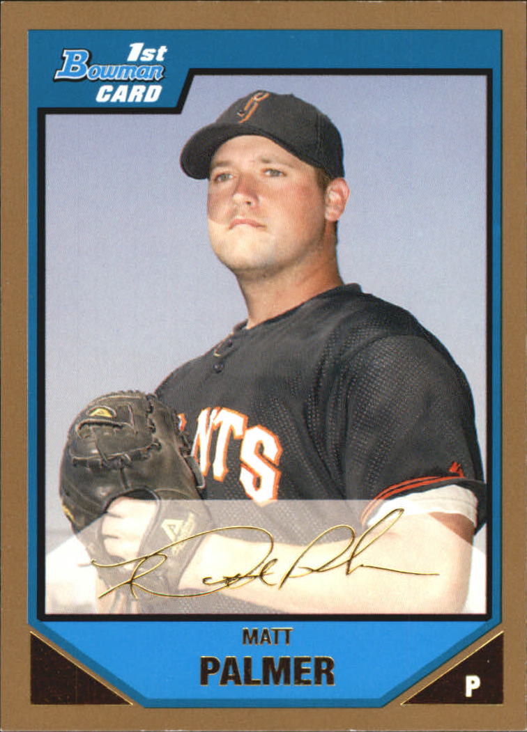 2007 Bowman Baseball "Prospects Gold" Parallel Cards - Picture 68 of 136