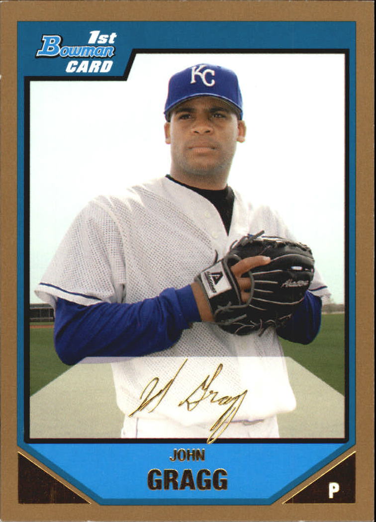 2007 Bowman Baseball "Prospects Gold" Parallel Cards - Picture 70 of 136
