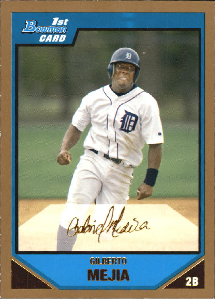 2007 Bowman Baseball "Prospects Gold" Parallel Cards - Picture 75 of 136
