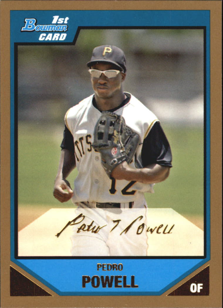 2007 Bowman Baseball "Prospects Gold" Parallel Cards - Picture 107 of 136