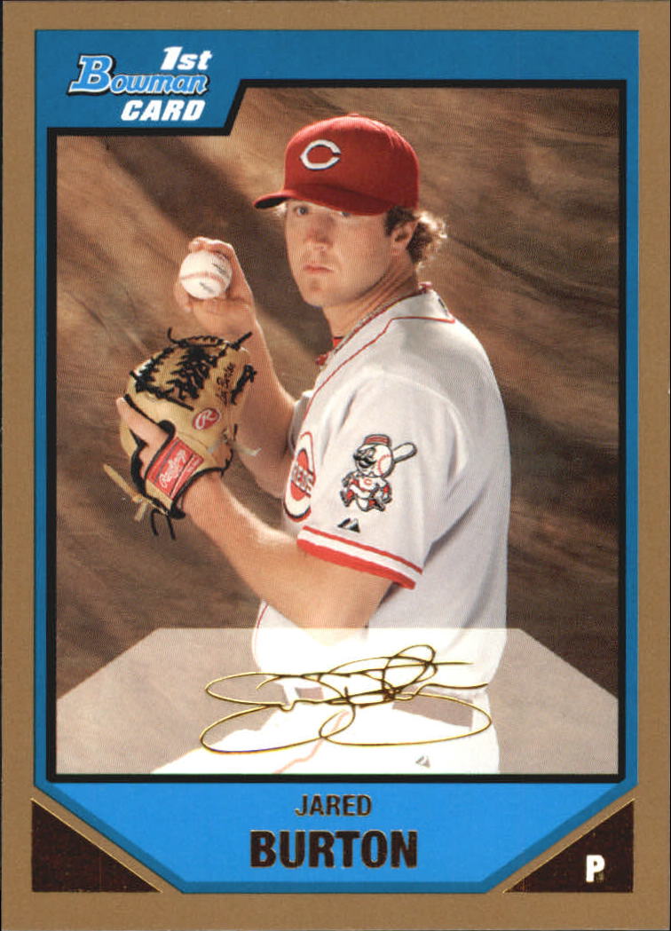 2007 Bowman Baseball "Prospects Gold" Parallel Cards - Picture 129 of 136