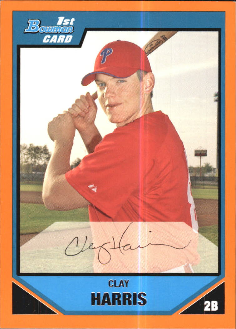 2007 Bowman Prospects Orange #BP107 Clay Harris