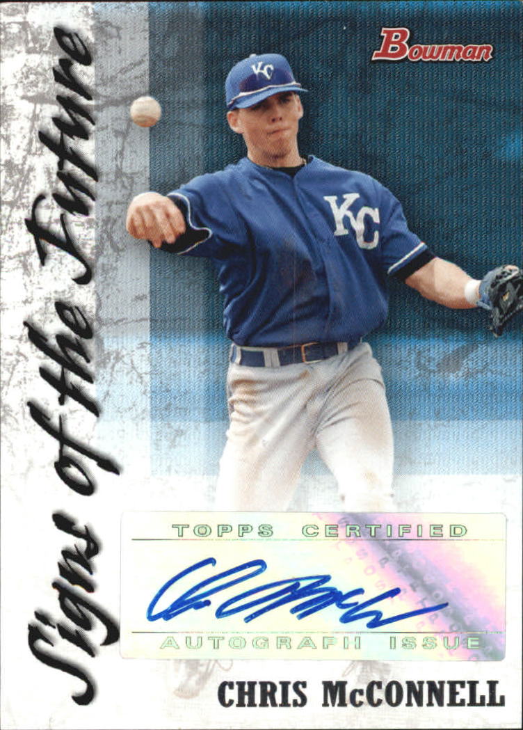 2007 Bowman Signs of the Future #CM Chris McConnell