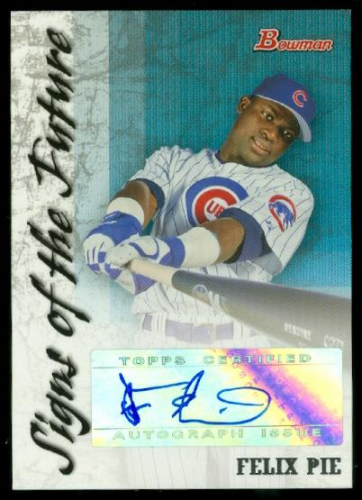 2007 Bowman Signs of the Future #FP Felix Pie