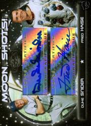 2007 Topps Co-Signers Moon Shots Autographs Dual #SH Duke Snider/Fred Haise