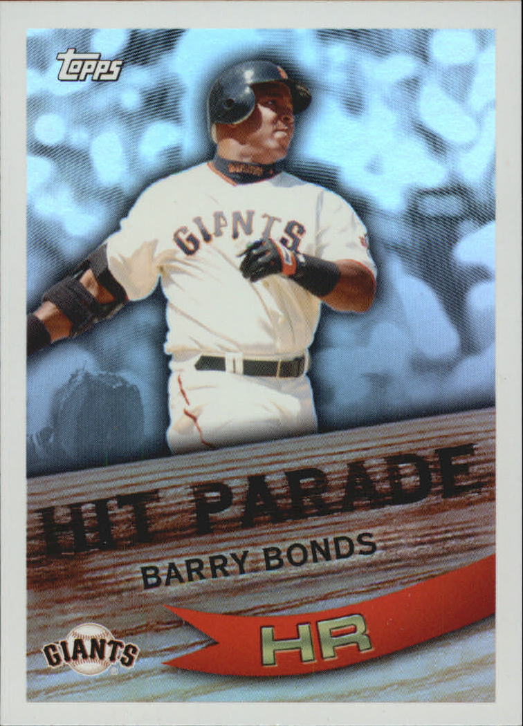 2007 Topps Baseball Hit Parade Complete Mint 30 Card Insert Set Including 3 Barry Bonds 3 Ken Grif