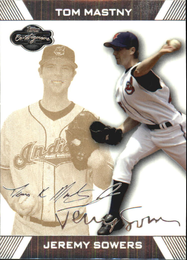 2007 Topps Co-Signers Gold #88A Jeremy Sowers/Tom Mastny
