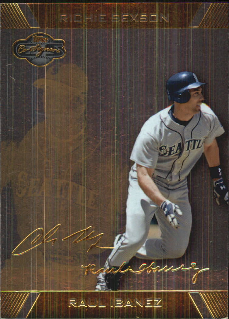 2007 Topps Co-Signers Silver Gold #43B Raul Ibanez w/Richie Sexson