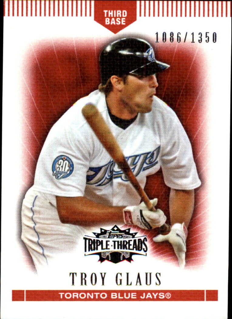 2007 Topps Triple Threads #24 Troy Glaus